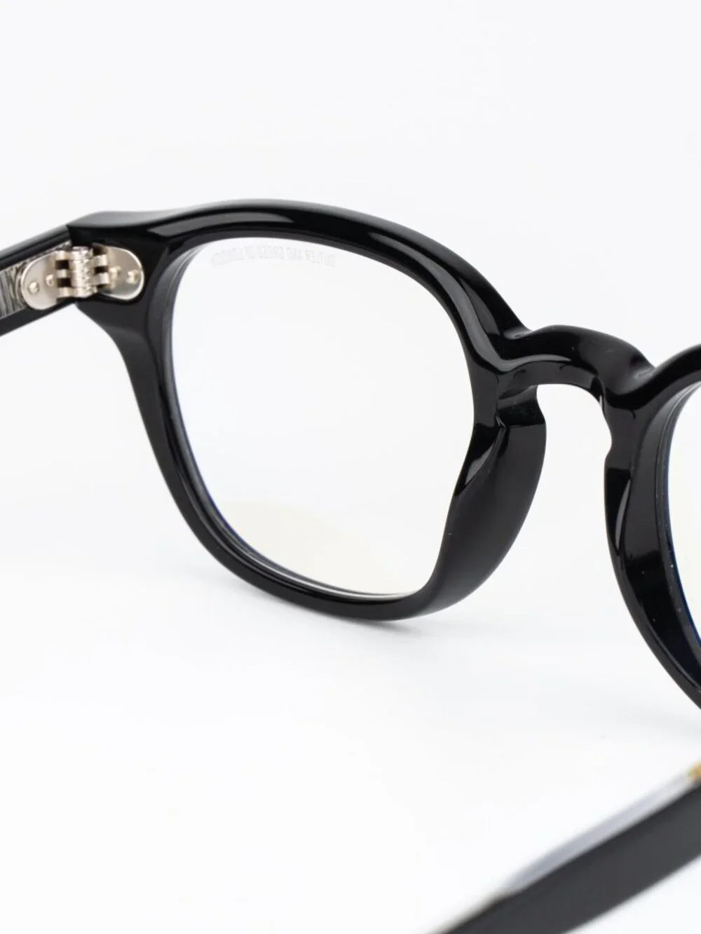 Cutler and Gross Women Eyeglasses Black Square CGBB1380 001 NEW AUTHENTIC